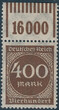 Deutsches Reich Mi.271 margines 1'11'1 czyste**