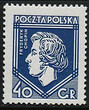 0225 d niebieski czysty** Odsłonięcie pomnika Fryderyka Chopina w Warszawie