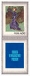1968 przywieszka pod znaczkiem czyste** Dzień Znaczka - kobieta w malarstwie polskim