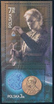 4390-4391 czyste** 100-lecie Nagrody Nobla z chemii dla Marii Skłodowskiej-Curie 