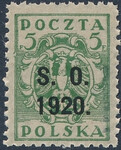 Śląsk Cieszyński 01 II a zielony czysty**