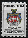 3271 czyste** Umowa pocztowa między RP a Zakonem Maltańskim