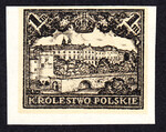 109 Projekt konkursowy - Polskie Marki Pocztowe 1918 rok - autor Jan Ogórkiewicz