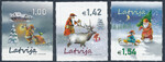 Łotwa Mi.1115-1117 czyste**
