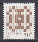 Litwa Mi.0648 II (1998) czyste**