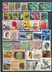 Nowa Zelandia plansza znaczków kasowanych