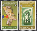 Mołdawia Mi.0517-518 czyste** Europa Cept