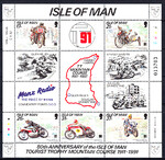 GB Isle of Man Mi.0468-472 Blok 15 czysty**