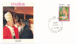 Indie - Wizyta Papieża Jana Pawła II Goa