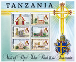 Tanzania Mi.0698-703 Blok 121 czyste**