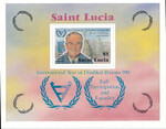 St. Lucia Mi.0558 Blok 30 czyste**