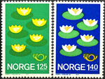 Norwegia Mi.0737-738 czyste**
