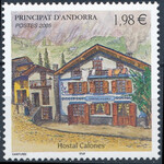 Andorra francuska 0637 czysty**