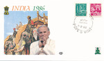 Indie - Wizyta Papieża Jana Pawła II Cochin 1985 rok