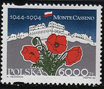 3340 czyste** 50 rocznica zdobycia Monte Cassino