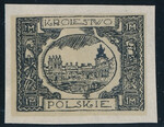 105 Projekt konkursowy - Polskie Marki Pocztowe 1918 rok - autor Mieczysław Neufeld