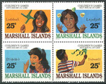 Marshall - Islands Mi.0280-283 w czwórce czysty**