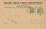 0208 II koperta listu firmowego Poznań 3 1927 rok