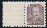 0533 z pustopolem z lewej strony czysty** Bolesław Bierut