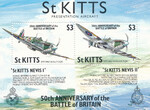 St.Kitts Mi.0284-285 Blok 10 czyste**