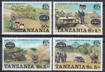 Tanzania Mi.0074-77 czyste**
