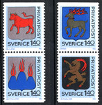 Szwecja Mi.1189-1192 parki czysty**