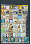 Świat zestaw znaczków kasowanych