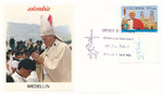 Kolumbia - Wizyta Papieża Jana Pawła II Medellin 1986 rok