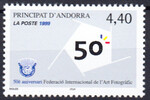 Andorra francuska 0542 czyste**