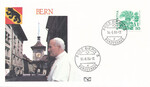 Szwajcaria - Wizyta Papieża Jana Pawła II Bern 1984 rok
