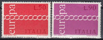 Włochy Mi.1335-1336 czyste** Europa Cept