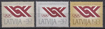 Łotwa Mi.0323-325 czyste**