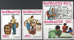 Barbados Mi.0452-455 czysty**