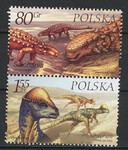 3667+3669 parka pionowa czysta** Zwierzęta prehistoryczne - dinozaury