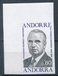 Andorra francuska 0270 nieząbkowany czysty**