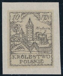 031 Projekt konkursowy - Polskie Marki Pocztowe 1918 rok - autor Gardowski Ludwik