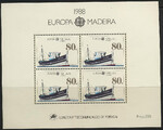 Portugalia Madeira Mi.0118 b blok 9 czyste** Europa Cept