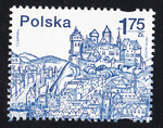 3679 B znaczek z bloku czyste** Kraków - Europejskie Miasto Kultury roku 2000