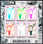 Barbados Mi.0508-513 Arkusik czysty**