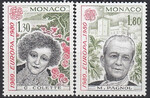 Monaco Mi.1421-1422 czyste** Europa Cept