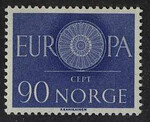 Norwegia Mi.0449 czyste** Europa Cept