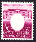 GG 107 czyste** 3 rocznica NSDAP w Generalnym Gubernatorstwie