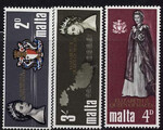 Malta Mi.0367-369 czyste**