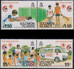 Salomon Islands Mi.0700-703 parki czyste**