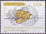 Andorra francuska 0766 czysty**