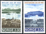 Norwegia Mi.1098-1099 czyste**