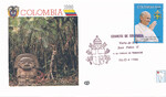 Kolumbia - Wizyta Papieża Jana Pawła II Tumaco 1986 rok