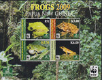 Papua Neu Guinea Mi.1395-1398 Blok 77 czysty**