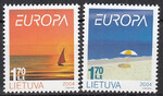 Litwa Mi.0842-843 czyste** Europa Cept