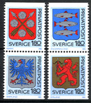 Szwecja Mi.1330-1333 parki czysty**